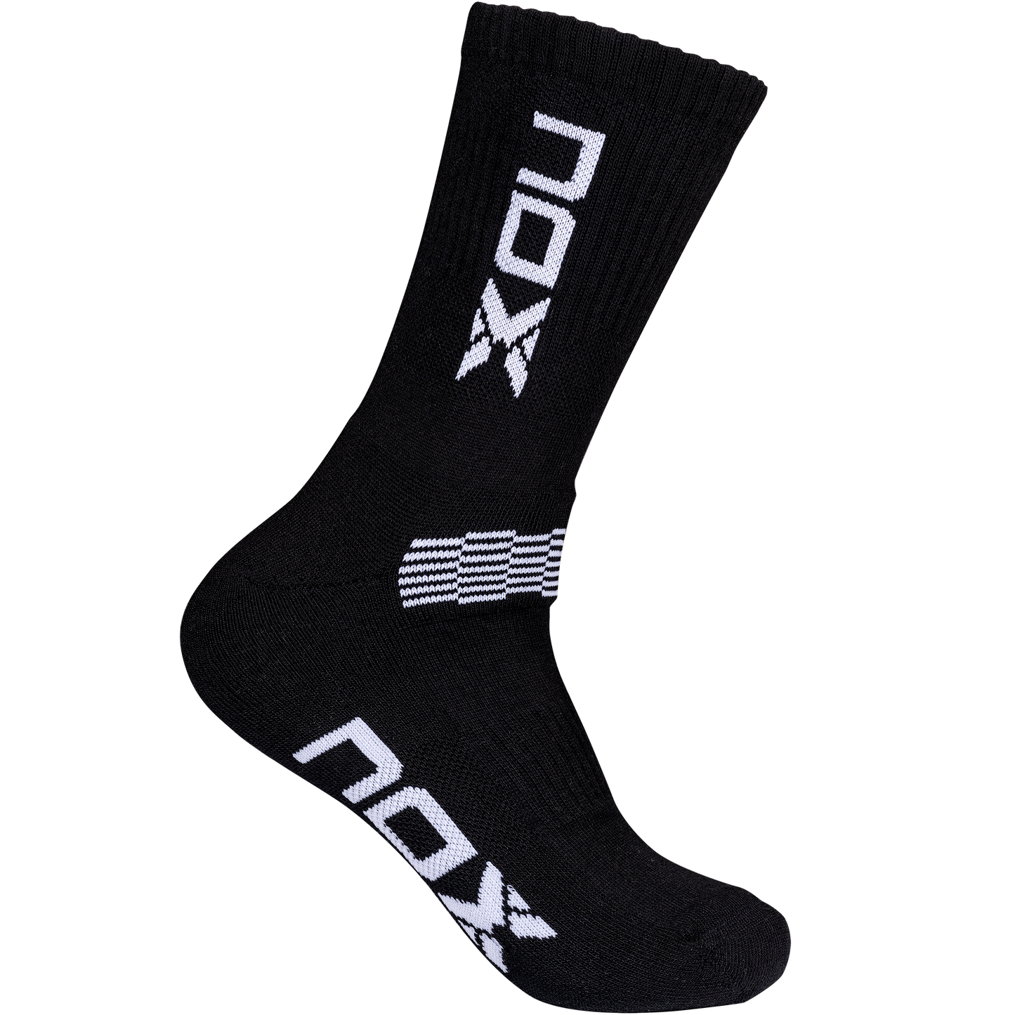 Calcetines de Pádel NOX Media Caña 2025 Negro/Blanco