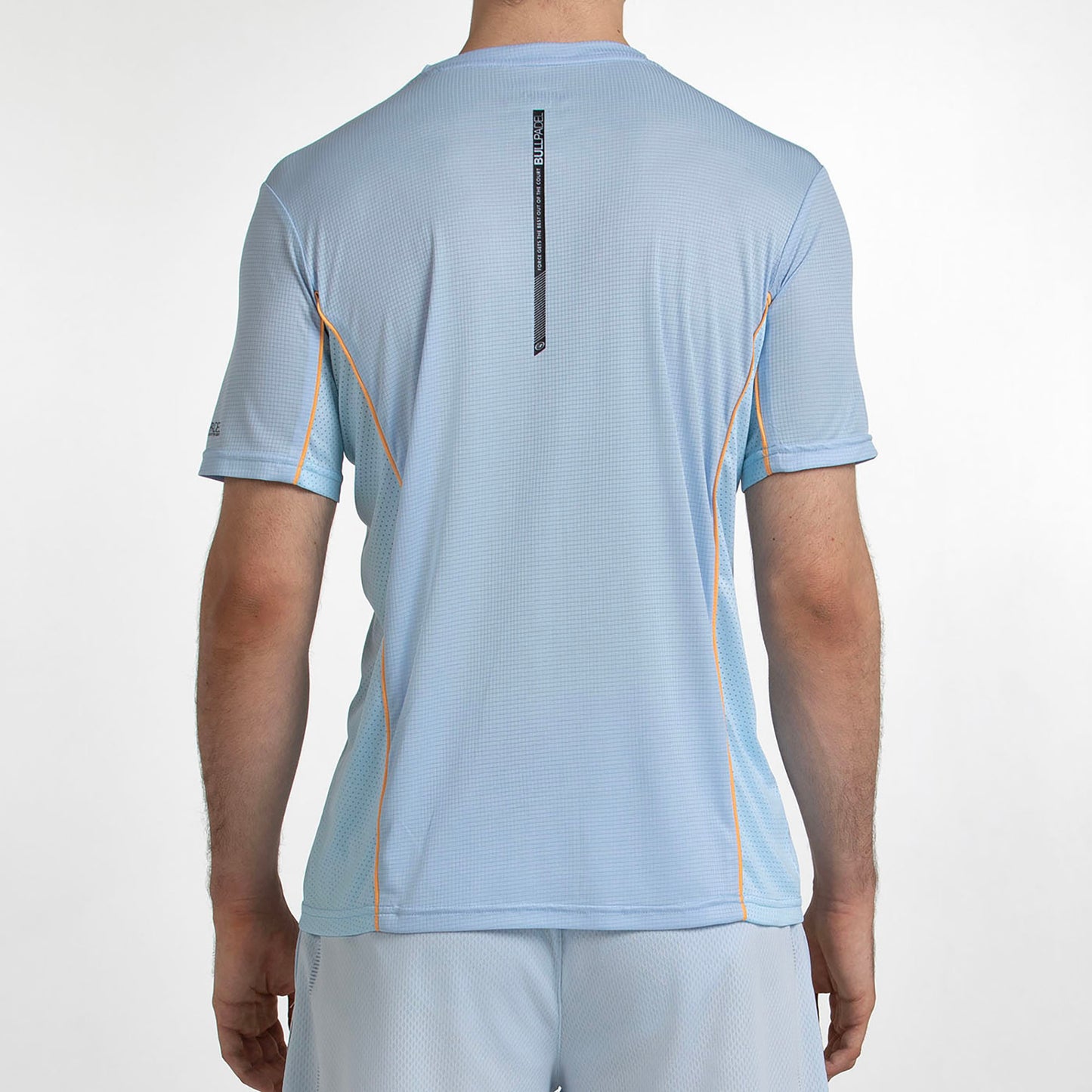 Camiseta de pádel Bullpadel Cerezal Azul Glaciar Hombre