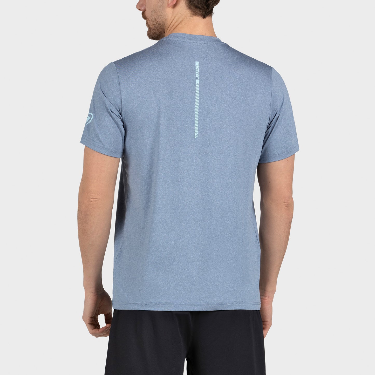 Camiseta de pádel Bullpadel Coledil Azul Sombra Vigore