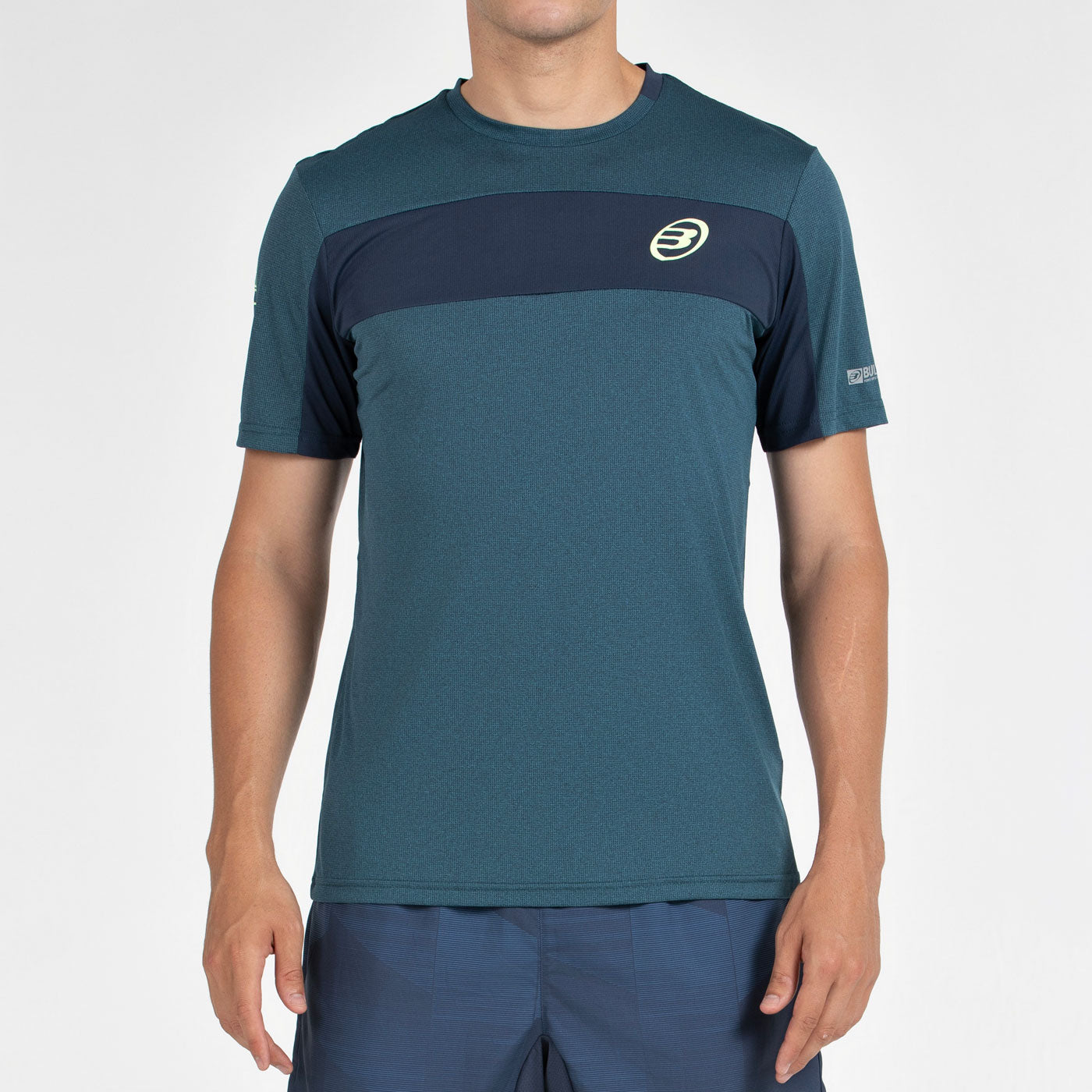 Camiseta Bullpadel Libio Verde Oscuro Vigore