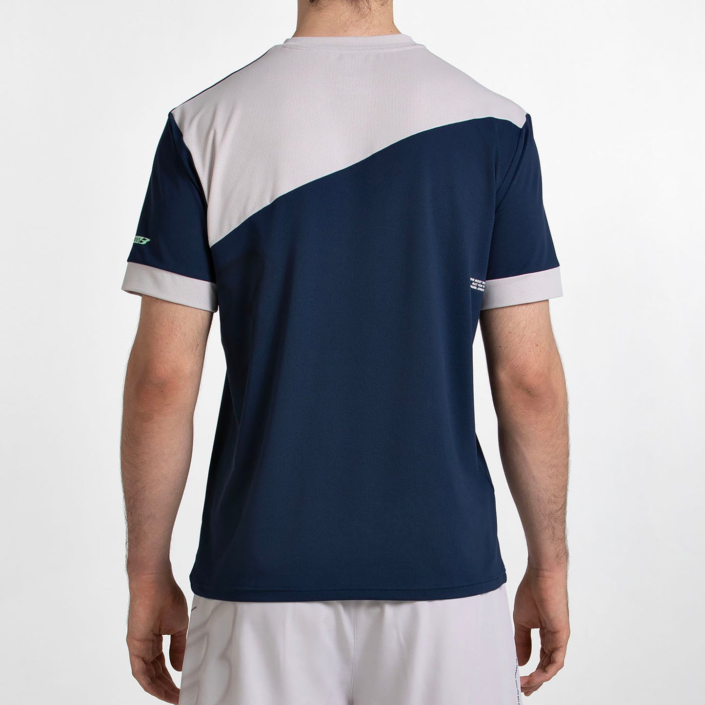 Camiseta de pádel Bullpadel Mananu Océano Profundo Hombre