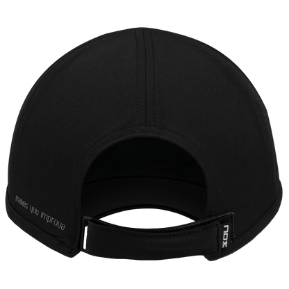 Gorra de Pádel NOX 2025 Negra/Blanca