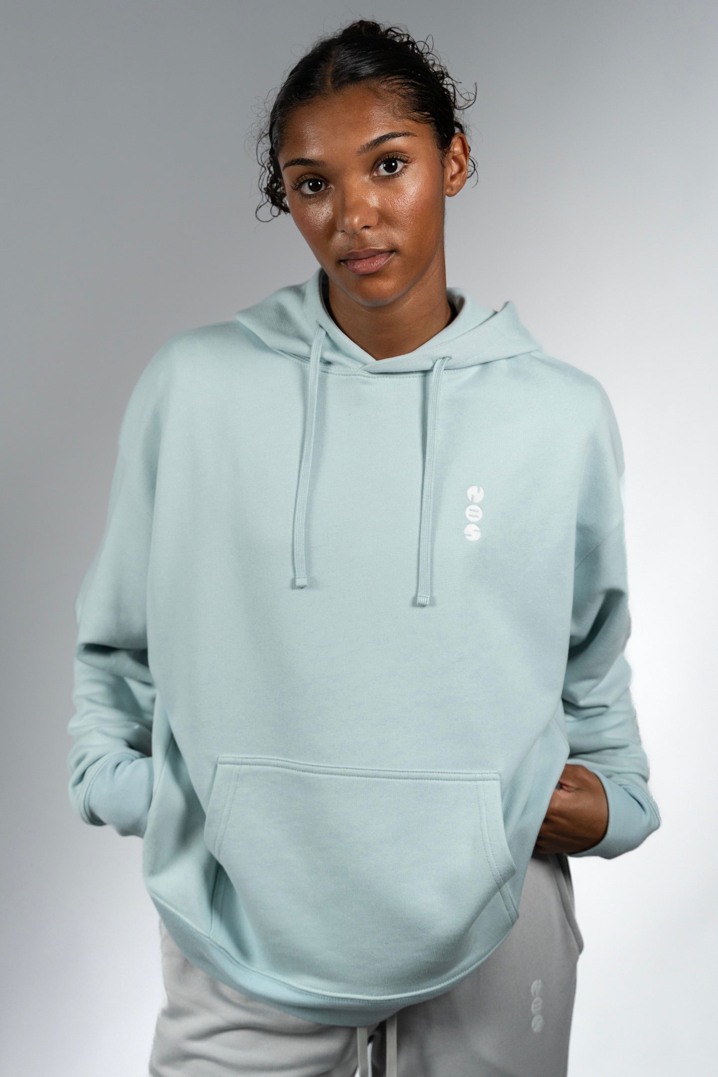 Sudadera con capucha NBS Azul Claro
