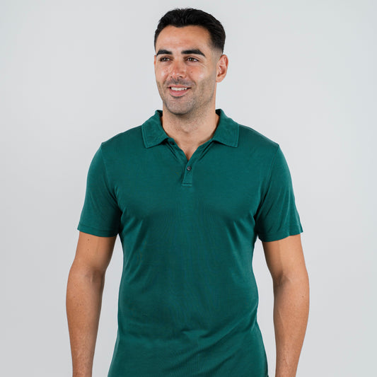 Performance Polo Canopy Green