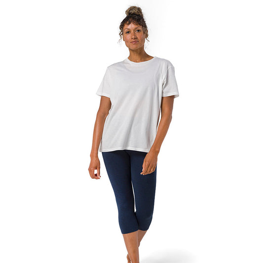 Camiseta Mujer Vinyasa Blanca Manduka