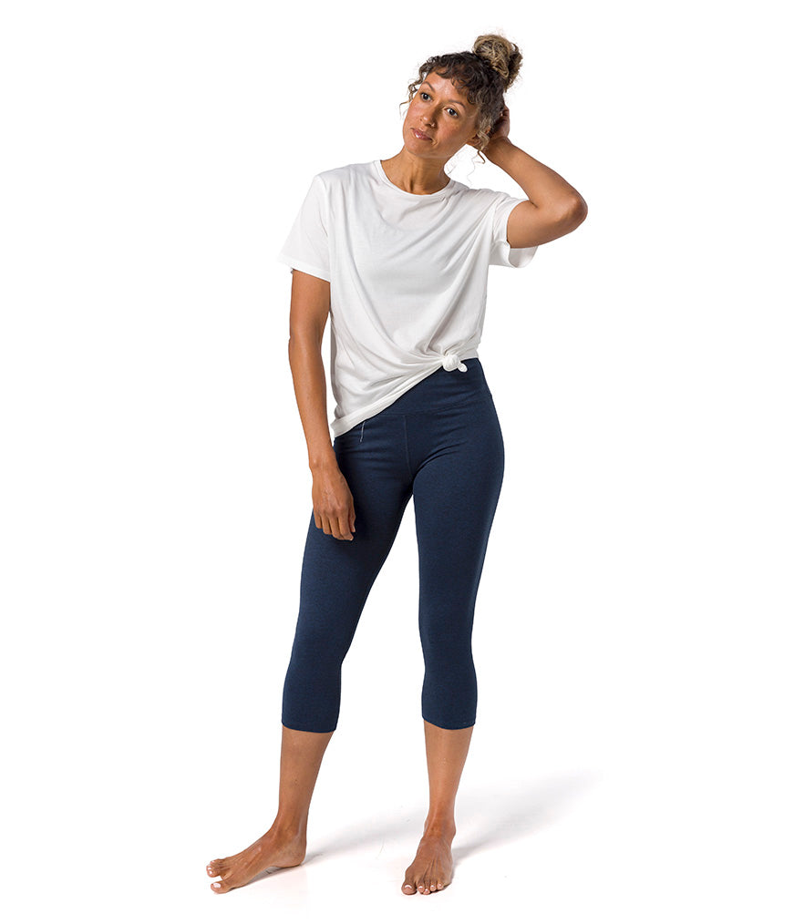 Camiseta Mujer Vinyasa Blanca Manduka