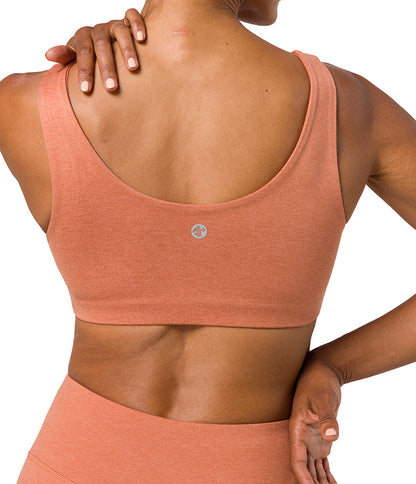 Sujetador Yoga Dhara Manduka Marrón/Clay Heather