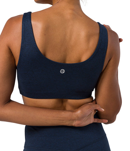 Sujetador Yoga Dhara Manduka Azul Marino/Midnight Heather