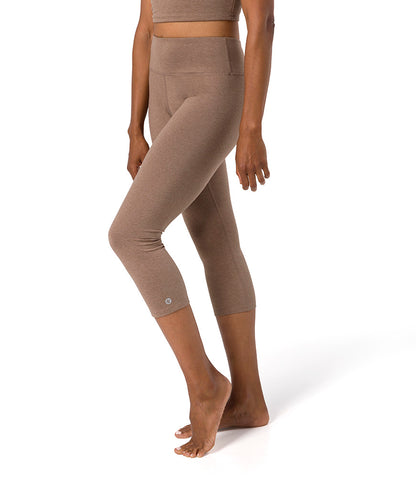 Dhara Capri Legging 3/4 Mujer Manduka Marrón
