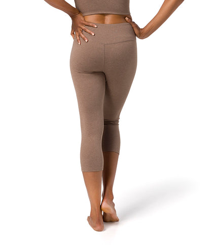Dhara Capri Legging 3/4 Mujer Manduka Marrón