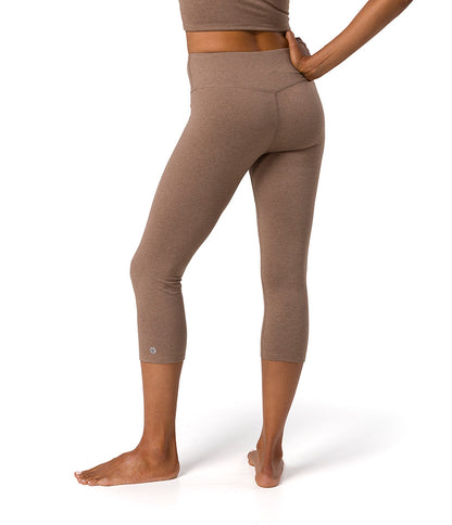 Dhara Capri Legging 3/4 Mujer Manduka Marrón