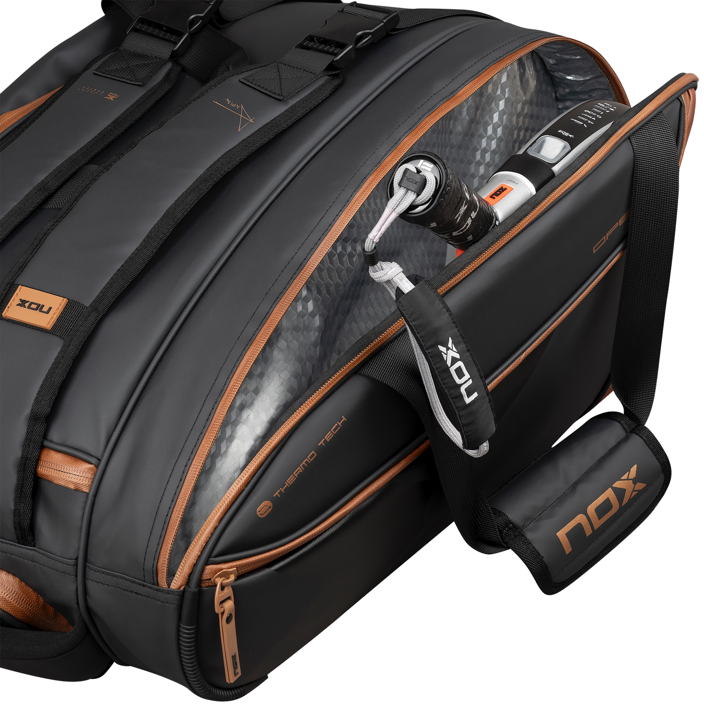 Paletero NOX Luxury Open Series 2025 Negro/Marrón