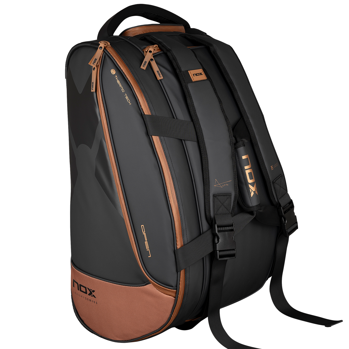 Paletero NOX Luxury Open Series 2025 Negro/Marrón
