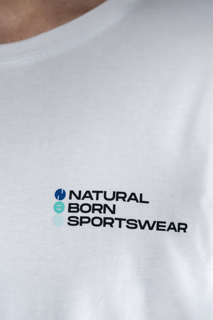 Camiseta Off-Court Blanca - Algodón Orgánico