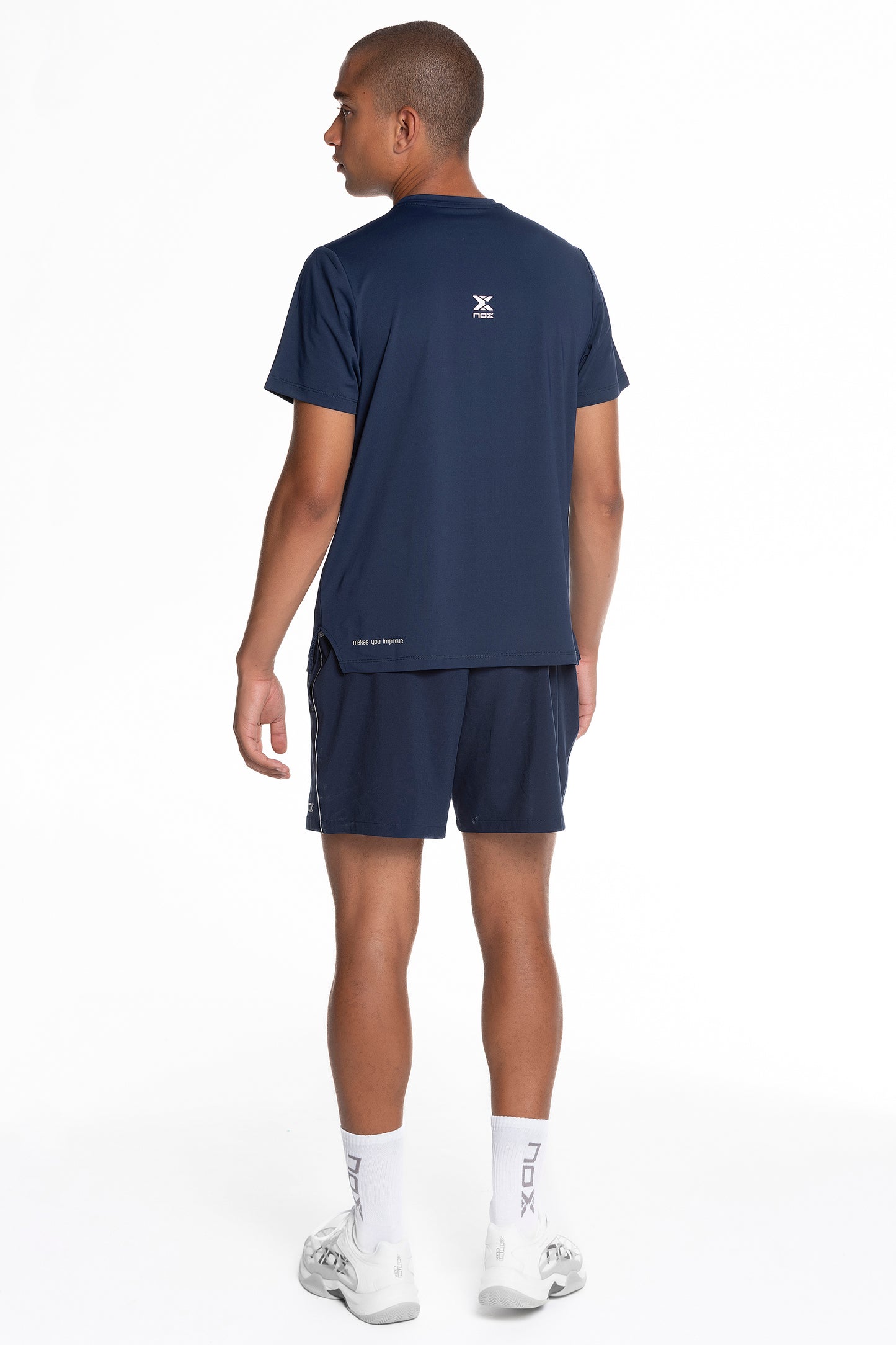 Camiseta Nox Team Regular Hombre Azul Marino 2025