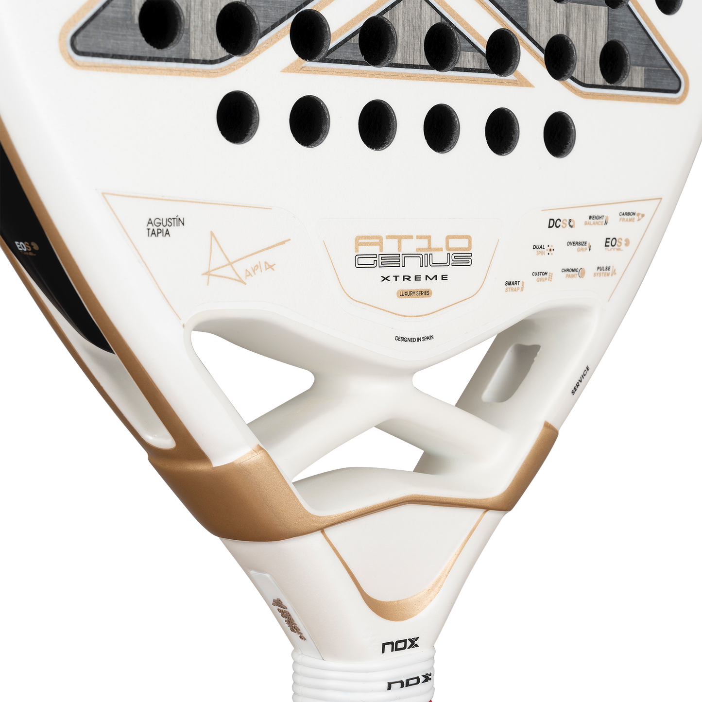Pala Nox AT10 Genius 12K Alum Xtrem by Agustín Tapia 2026