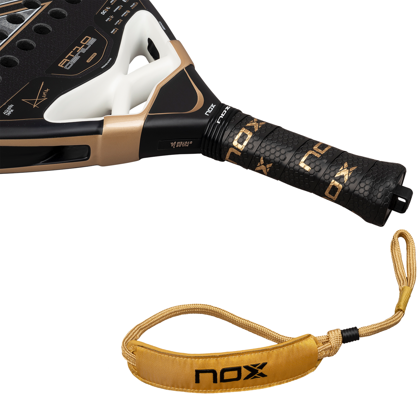 Pala Nox AT10 Genius 18K Alum Xtrem 2026 by Agustín Tapia