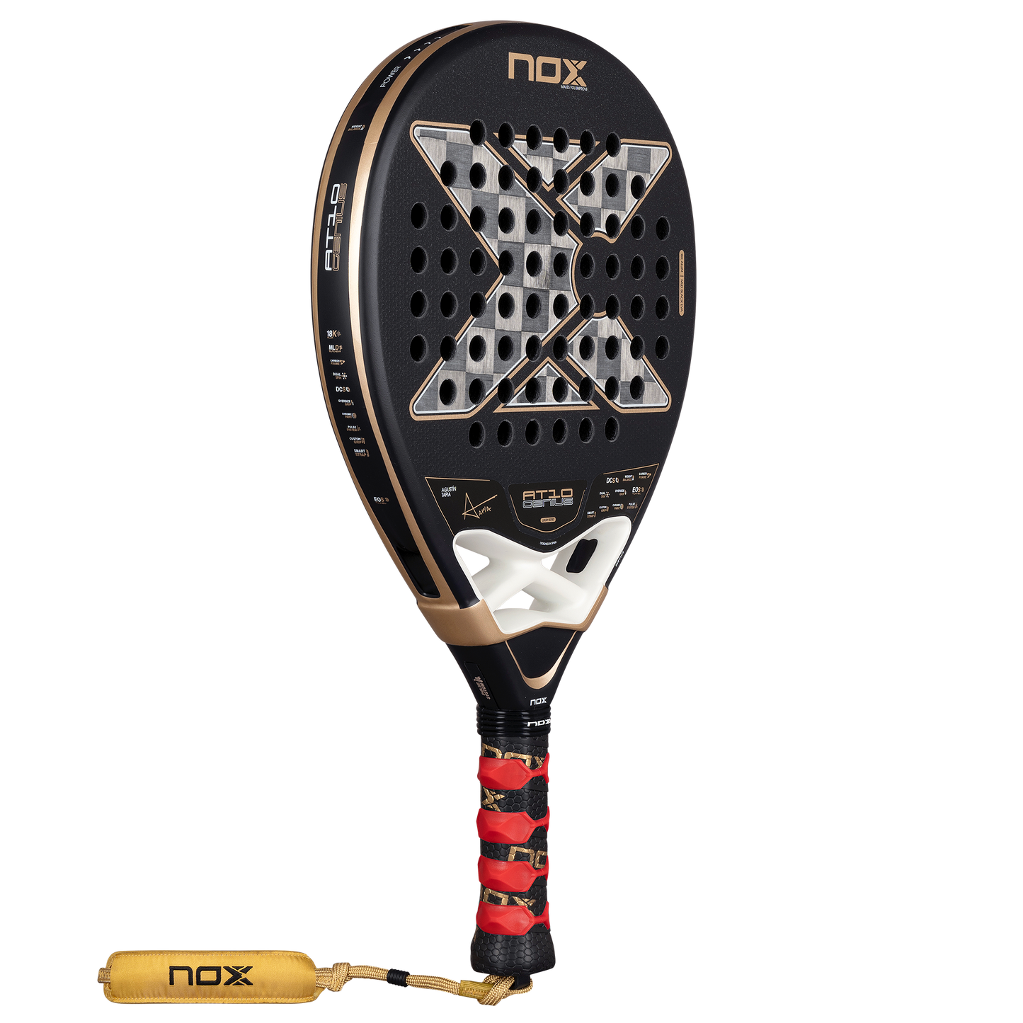 Pala Nox AT10 Genius 18K Alum Xtrem 2026 by Agustín Tapia