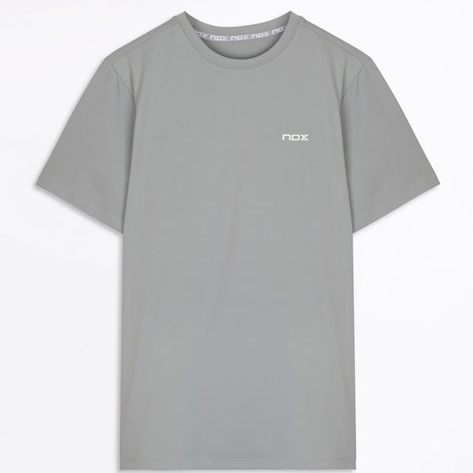 Camiseta Nox Team Regular Hombre Gris 2025