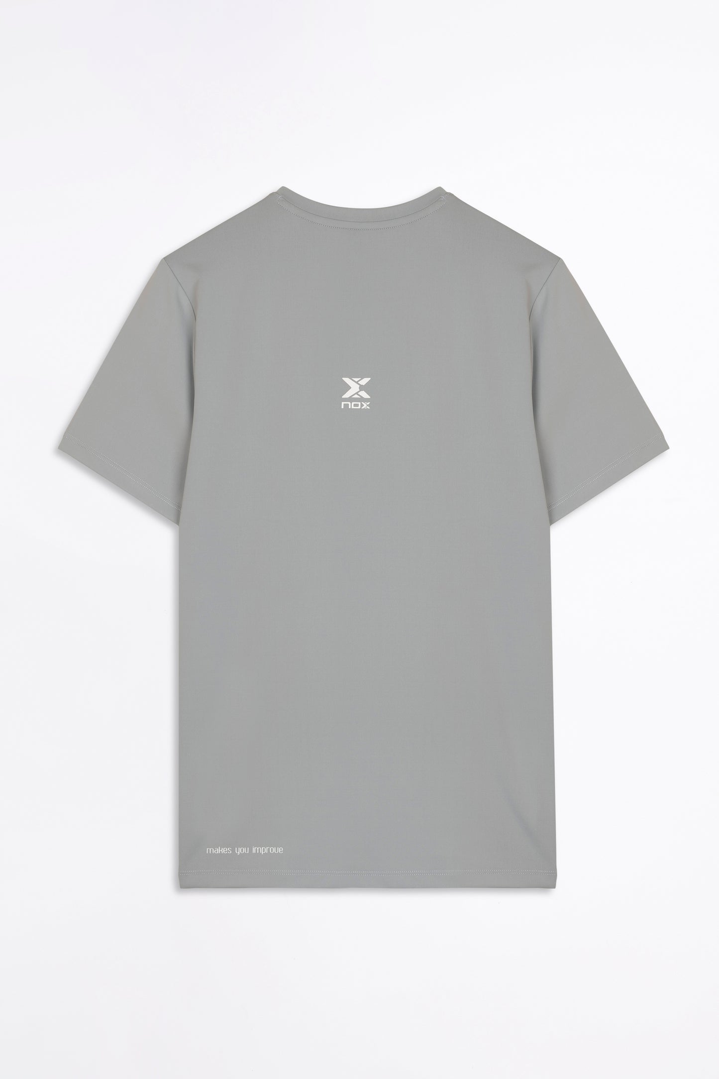Camiseta Nox Team Regular Hombre Gris 2025