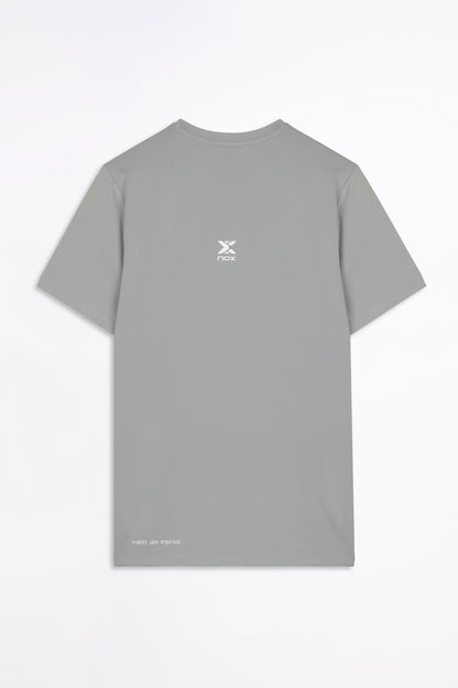 Camiseta Nox Team Regular Hombre Gris 2025
