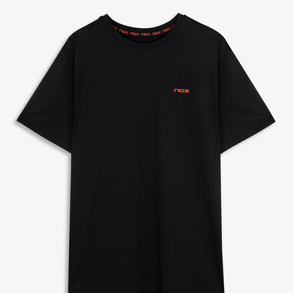 Camiseta Nox Team Regular Hombre Negra 2025