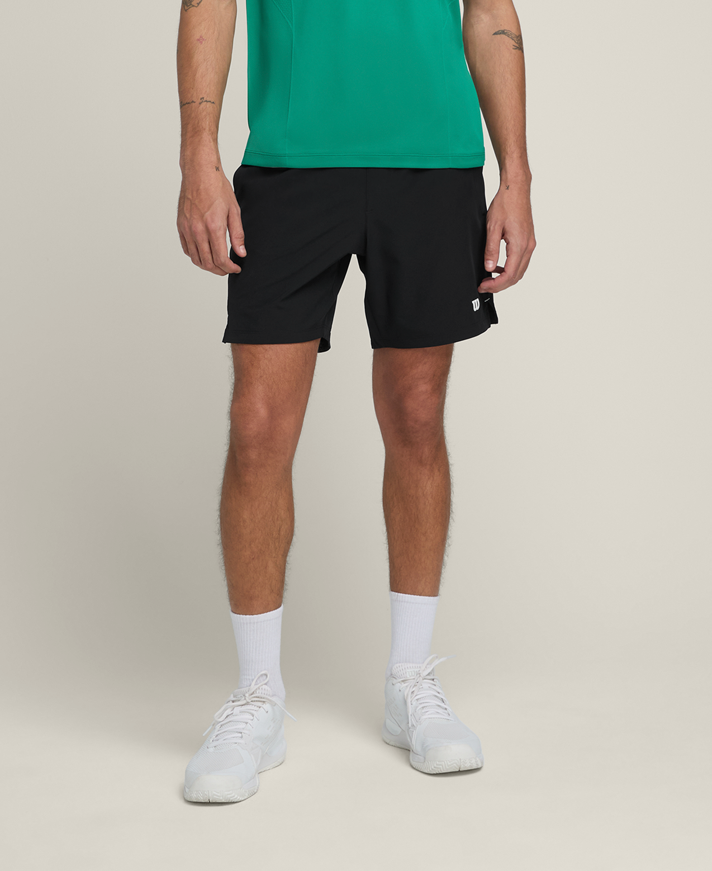 Short Wilson Team Short 7 2025 Hombre Negro