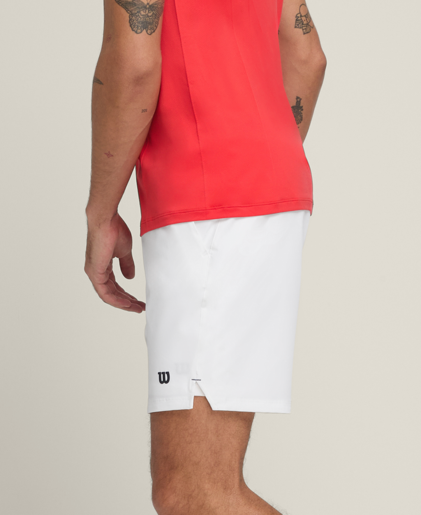 Short Wilson Team Short 7 2025 Hombre Blanco