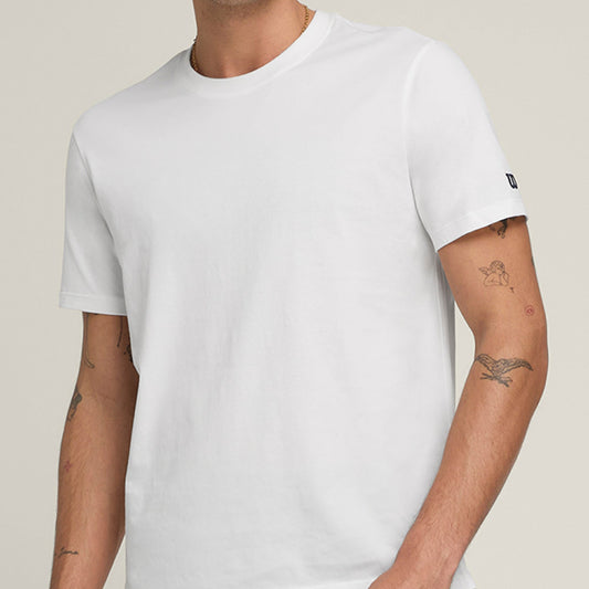 Camiseta Wilson Team Easy 2025 Hombre Blanco