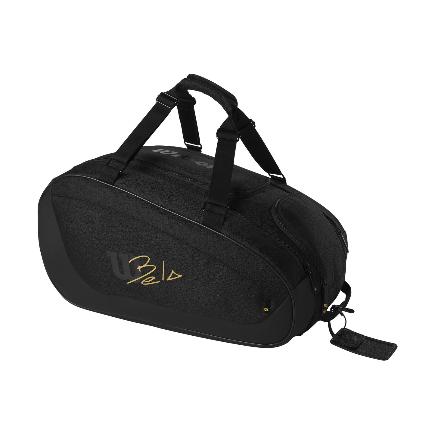 Paletero Wilson Bela Super Tour Negro/Oro 2025