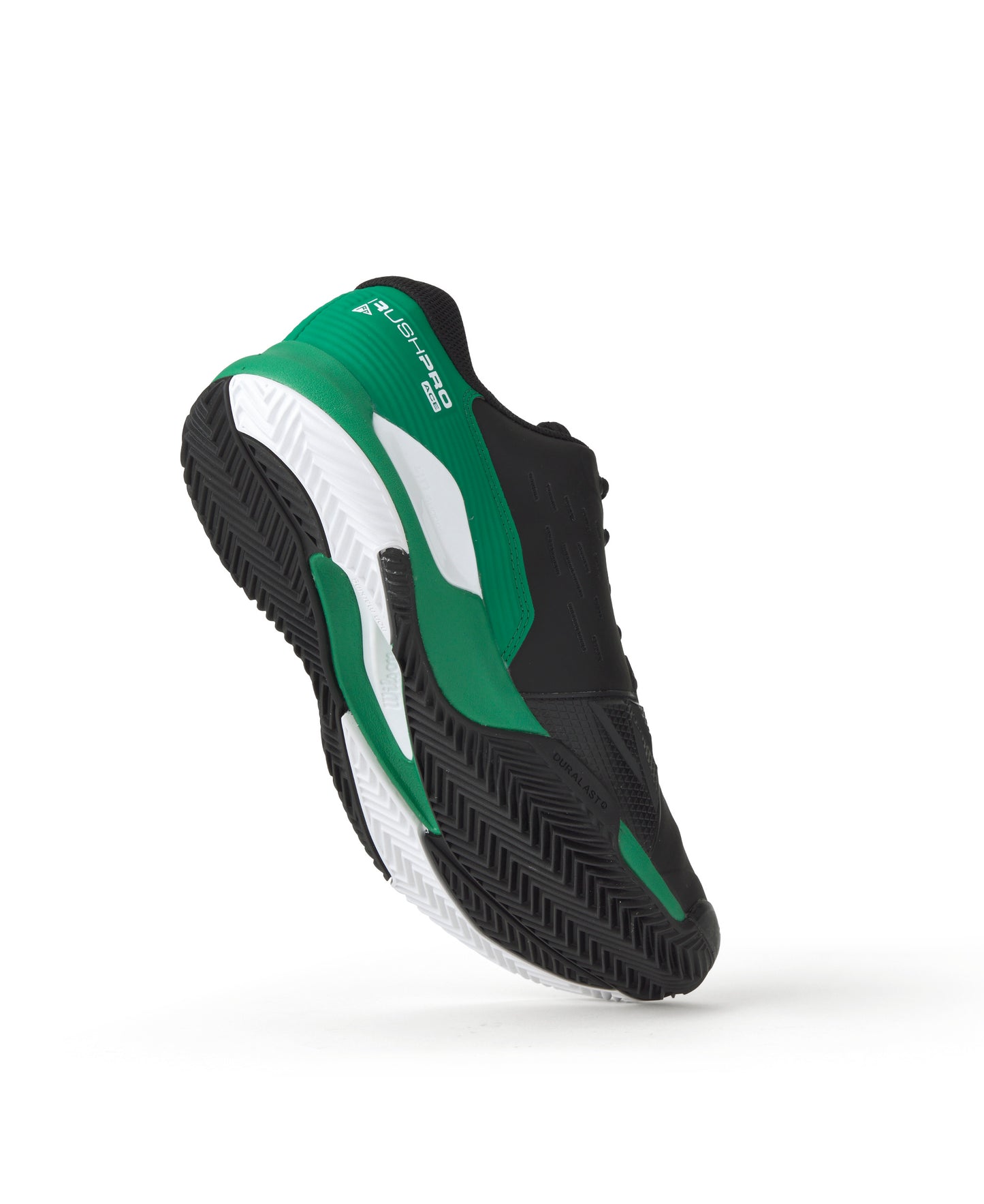 Zapatillas de Pádel Wilson Rush Pro Ace 2025 Hombre Negro/Verde
