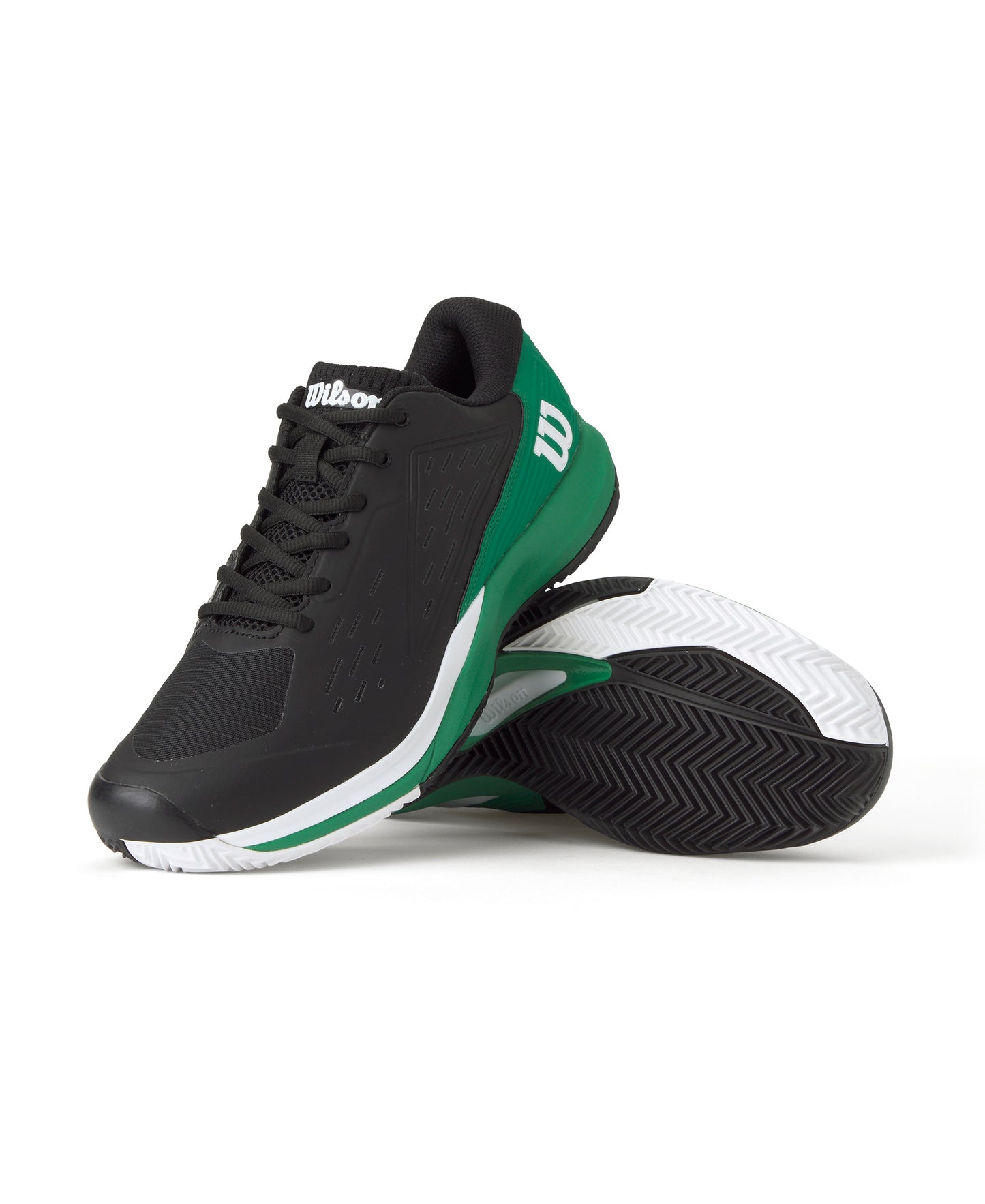 Zapatillas de Pádel Wilson Rush Pro Ace 2025 Hombre Negro/Verde