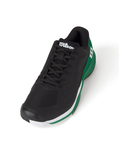 Zapatillas de Pádel Wilson Rush Pro Ace 2025 Hombre Negro/Verde