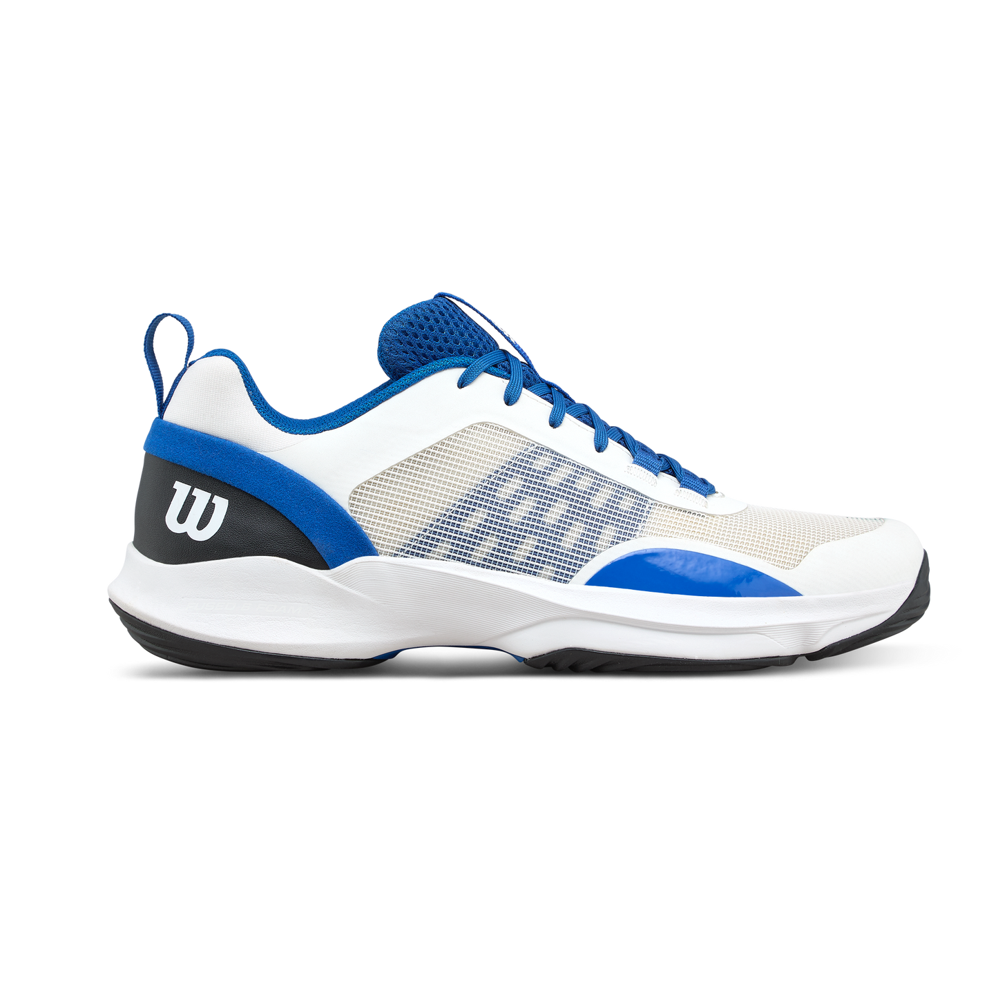 Zapatillas Wilson Hurakn Pro V2 White/Deja Vu Blue/Black 2025