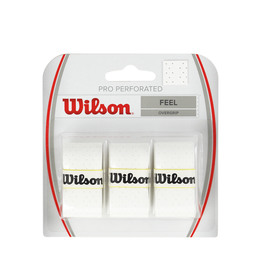 Pack 3 Overgrips Wilson Perforados 2025