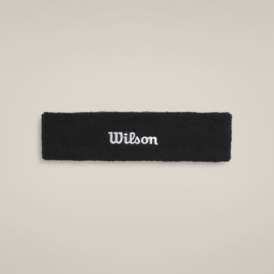 Cinta de Pelo Wilson Negro Terry