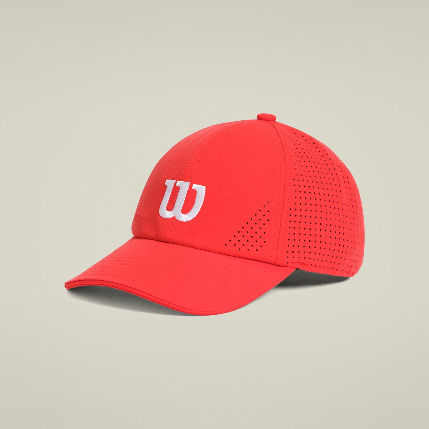 Gorra de Pádel Wilson Active Perforated 2025 Roja