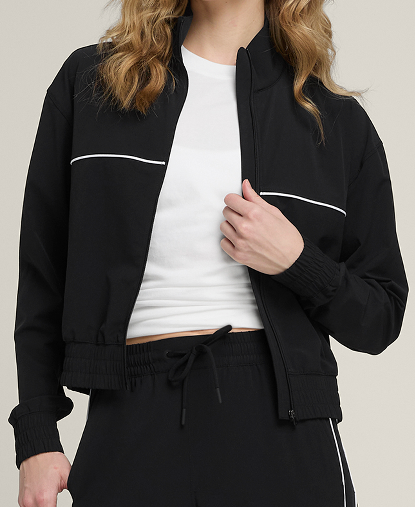 Chaqueta Wilson Calentamiento Mujer Negro