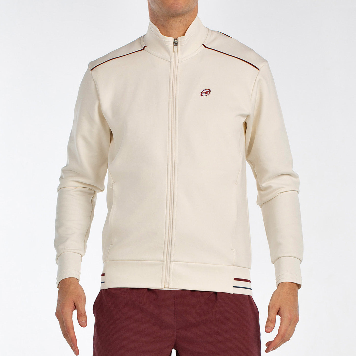 Sudadera Bullpadel Abadin Crudo Timeless