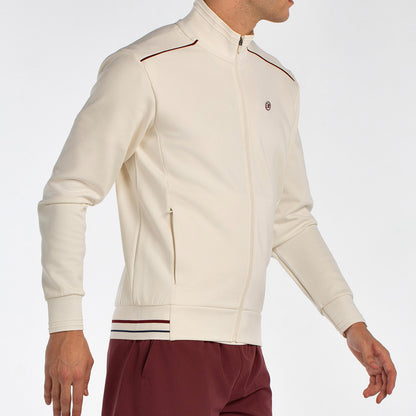Sudadera Bullpadel Abadin Crudo Timeless