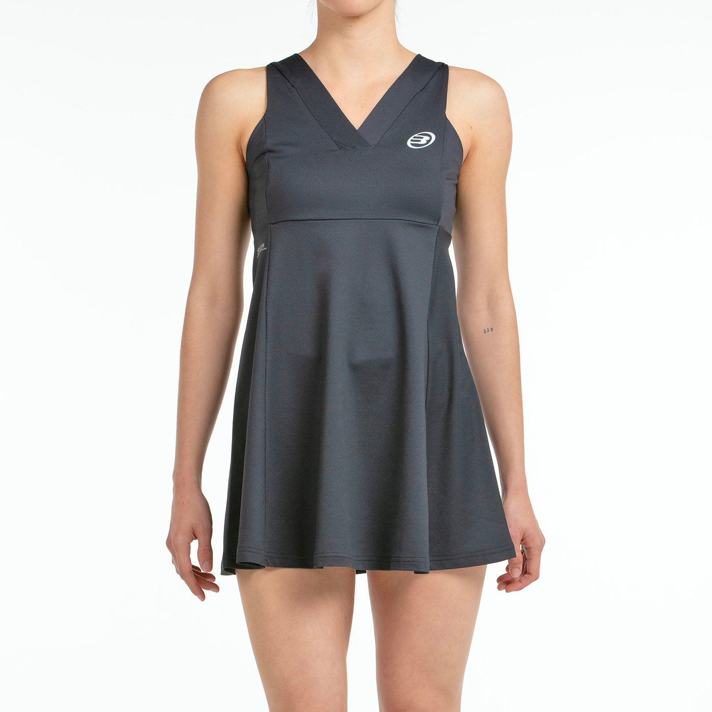 Vestido de Pádel Bullpadel Acoco 2025 Negro Mujer