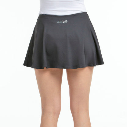 Falda de Pádel Bullpadel Ademe 2025 Negro Elegante
