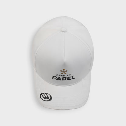 Gorra de pádel Bullpadel Premier BPG-PMR2605 Blanco