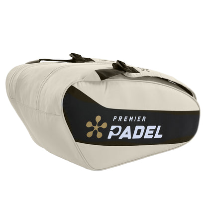 Paletero Bullpadel Tour Premier Blanco 2025