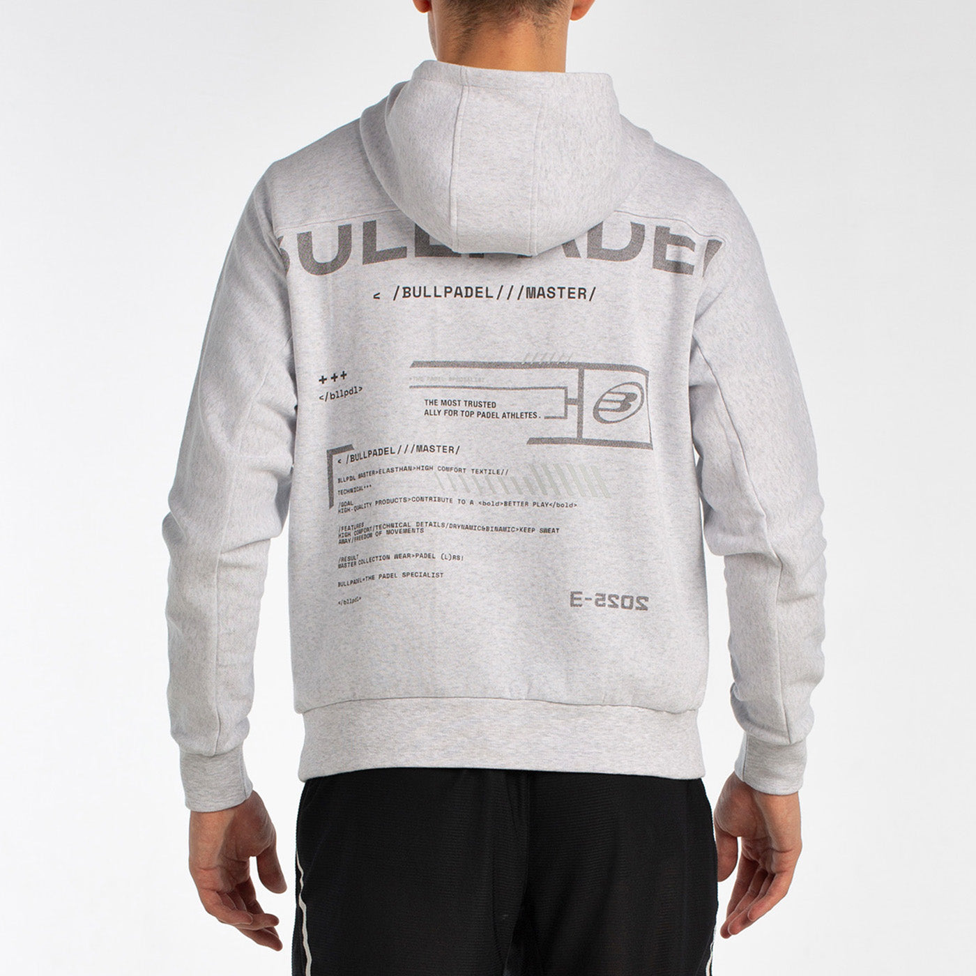Sudadera Bullpadel Breas con Capucha