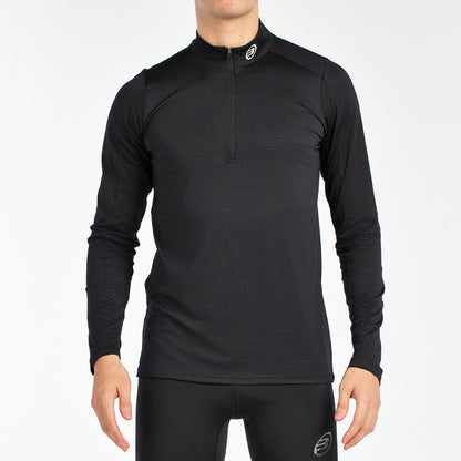 Camiseta Manga Larga Bullpadel Brise Negro
