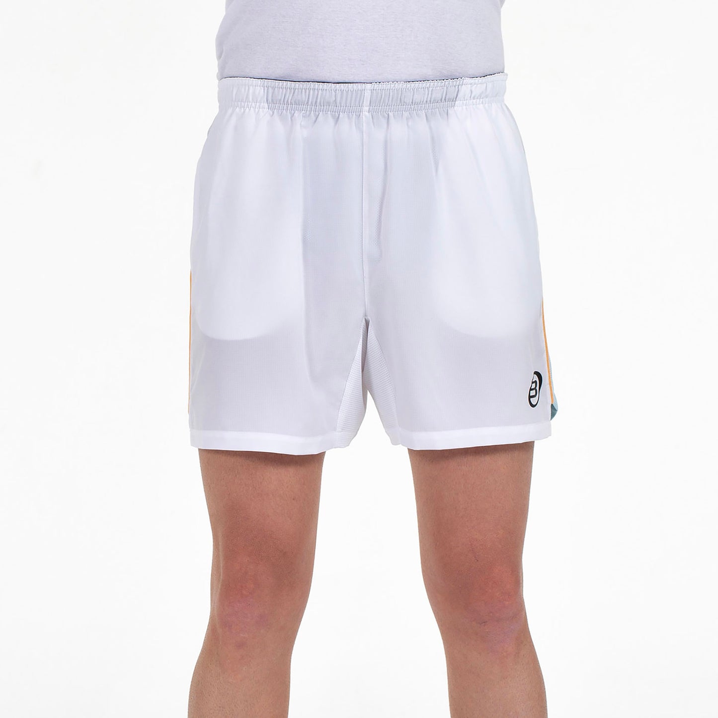 Pantalón corto de pádel Bullpadel Castiel Blanco Hombre