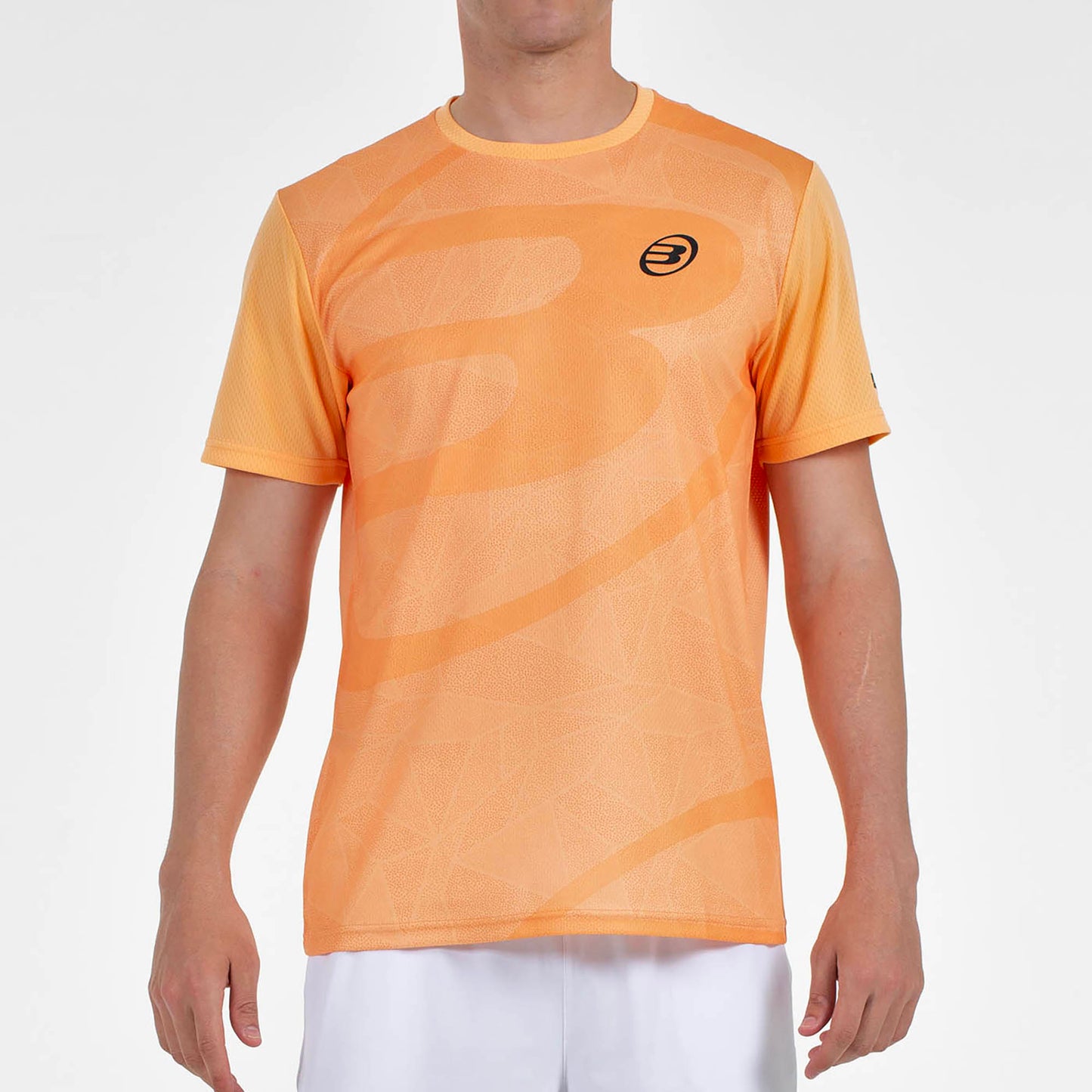 Camiseta de pádel Bullpadel Castil Mandarina Hombre