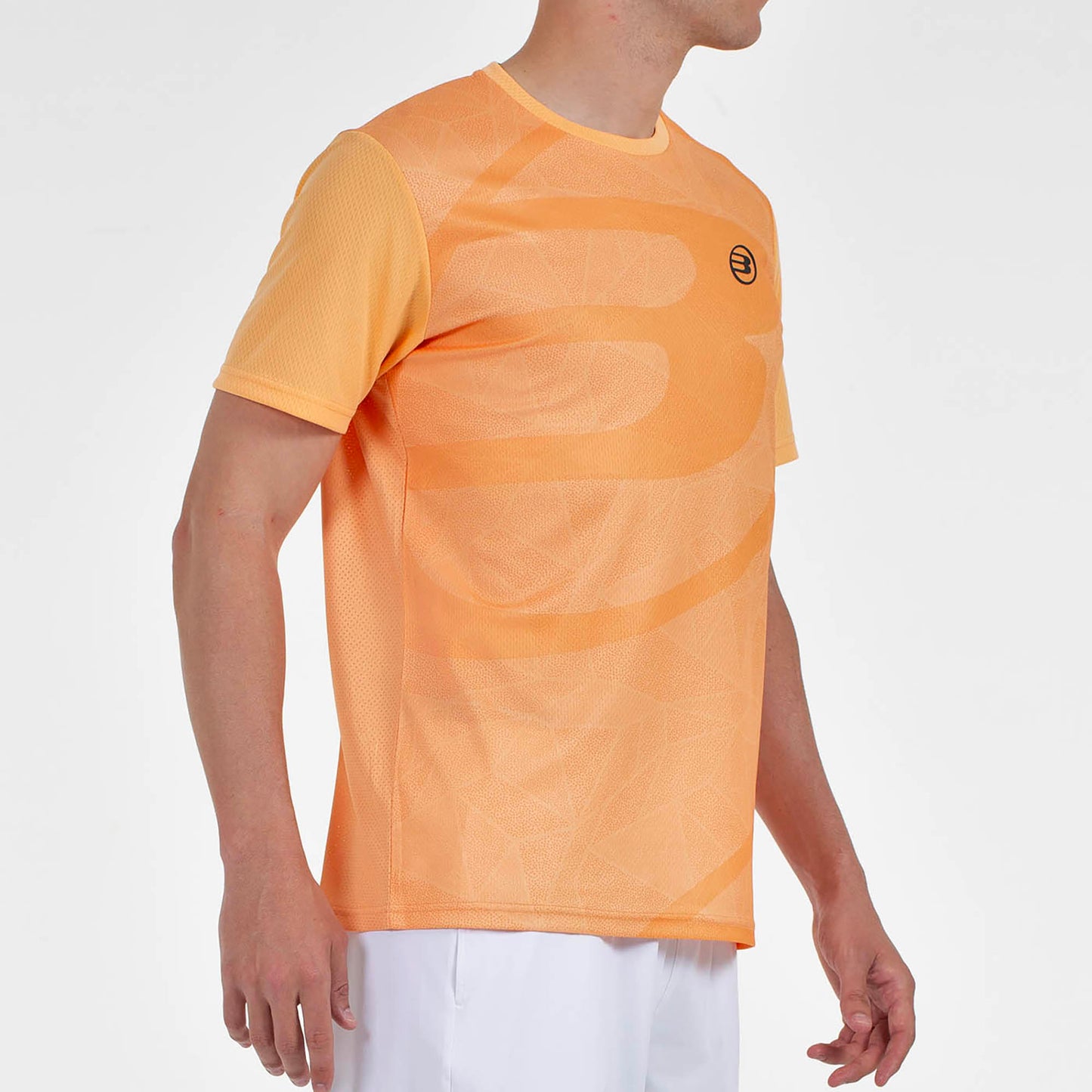 Camiseta de pádel Bullpadel Castil Mandarina Hombre
