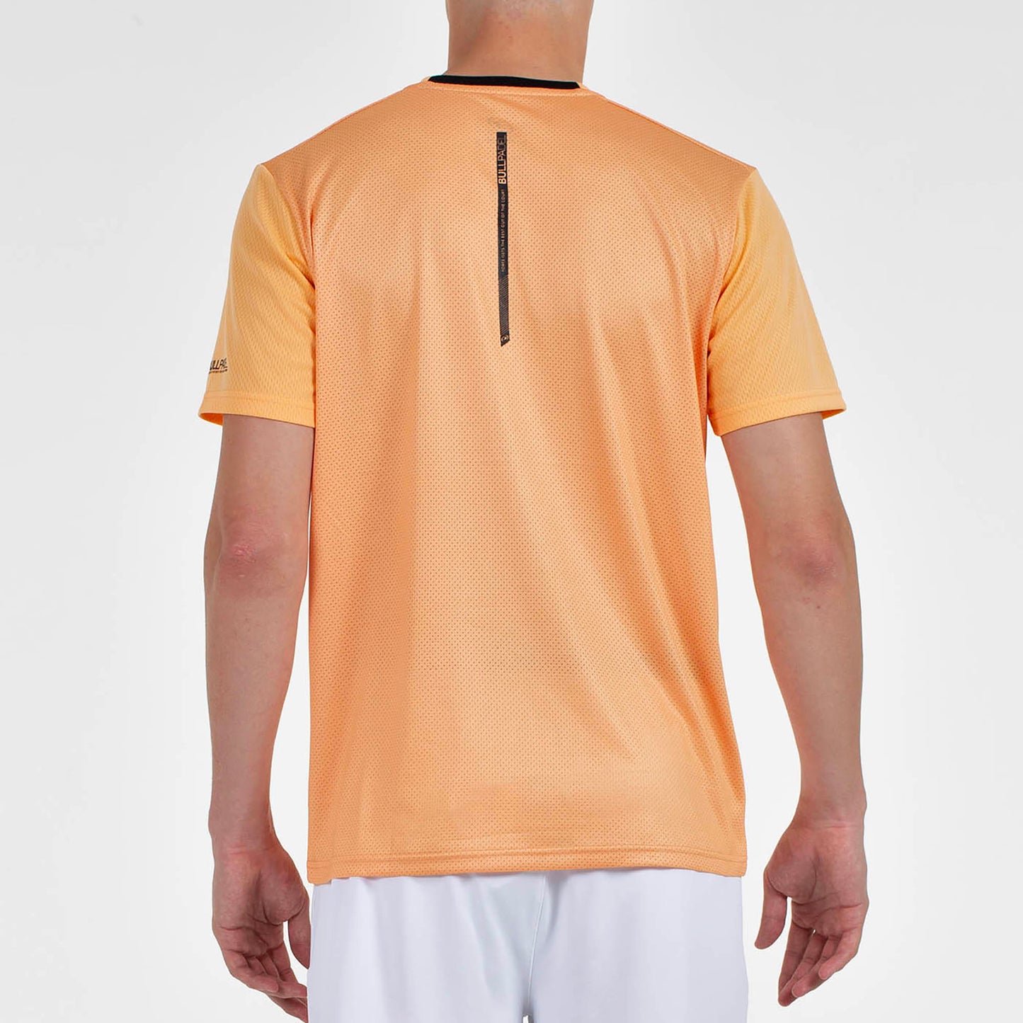 Camiseta de pádel Bullpadel Castil Mandarina Hombre